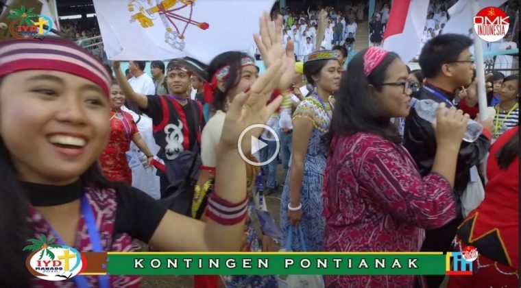 Video IYD 2016 Manado Acara Defile Di Lapangan KONI Sario Departemen